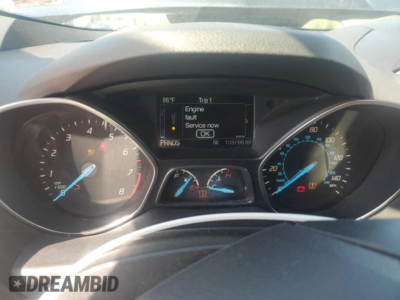 2014 Ford Escape Titanium with VIN 1FMCU9JX5EUC86036, listed as a Copart auction lot 55139735 with 159,766 mi miles and Clean Title. Bid and sale history available at carsss.com. Image 9.