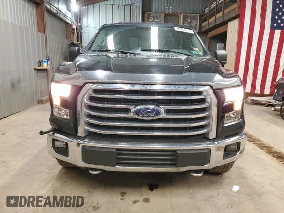 2016 Ford F-150 XLT with VIN 1FTFX1EF6GFB52185, listed as a Copart auction lot 49766145 with 104,921 mi miles and Salvage Title. Bid and sale history available at carsss.com. Image 5.