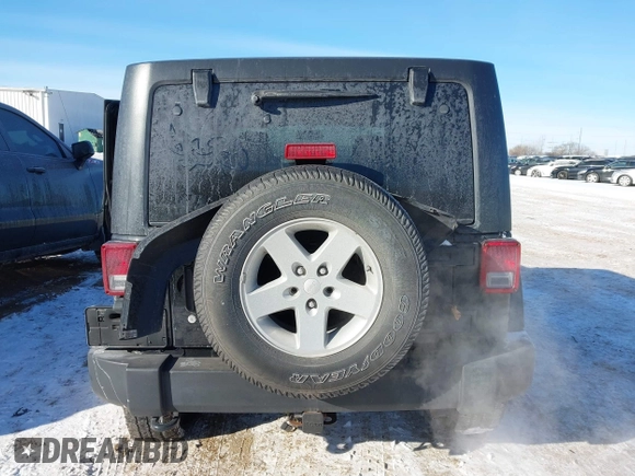 2017 Jeep Wrangler Unlimited Sport with VIN 1C4BJWDG0HL629476, listed as a IAAI auction lot 41408256 with 109,447 mi miles. Bid and sale history available at carsss.com. Image 16.