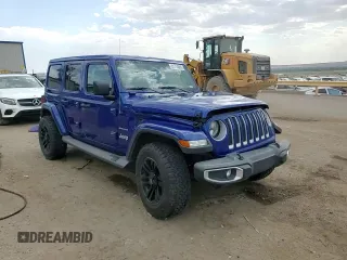 2018 Jeep Wrangler Unlimited Sahara with VIN 1C4HJXEG4JW215801, listed as a Copart auction lot 61774965 with 94,864 mi miles and Salvage title. Bid and sale history available at DreamBid. Image 14.