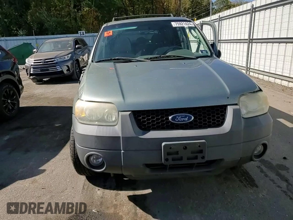 2006 Ford Escape XLT with VIN 1FMYU03Z16KB00067, listed as a Copart auction lot 75921424 with 0 mi miles and Salvage Title. Bid and sale history available at carsss.com. Image 12.
