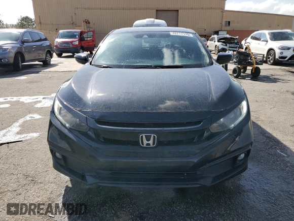 2021 Honda Civic Sedan Sport with VIN 2HGFC2F84MH534003, listed as a Copart auction lot 49717175 with 78,330 mi miles and Salvage Title. Bid and sale history available at carsss.com. Image 5.