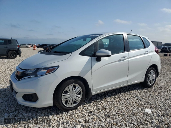 2019 Honda Fit LX with VIN 3HGGK5H48KM737557, listed as a Copart auction lot 55716935 with 123,210 mi miles and Salvage title. Bid and sale history available at DreamBid. Image 1.