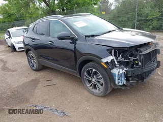 2021 Buick Encore GX Select with VIN KL4MMESL8MB047386, listed as a IAAI auction lot 42494761 with 20,823 mi miles and . Bid and sale history available at DreamBid. Image 1.