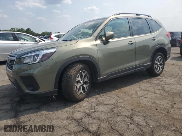 2019 Subaru Forester Premium with VIN JF2SKAGC1KH577229, listed as a Copart auction lot 60798565 with 43,035 mi miles and Salvage title. Bid and sale history available at DreamBid. Image 1.