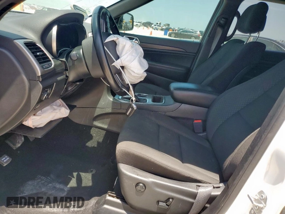 2021 Jeep Grand Cherokee Laredo E with VIN 1C4RJEAG7MC596709, listed as a Copart auction lot 57466875 with 56,164 mi miles and Salvage title. Bid and sale history available at DreamBid. Image 7.