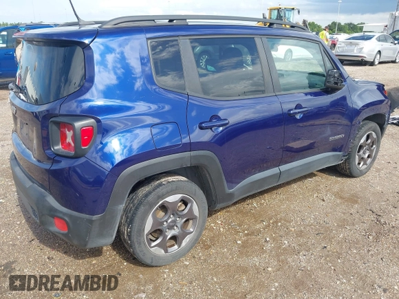 2017 Jeep Renegade Sport with VIN ZACCJAAB7HPE57121, listed as a IAAI auction lot 42684421 with 135,582 mi miles and . Bid and sale history available at DreamBid. Image 4.