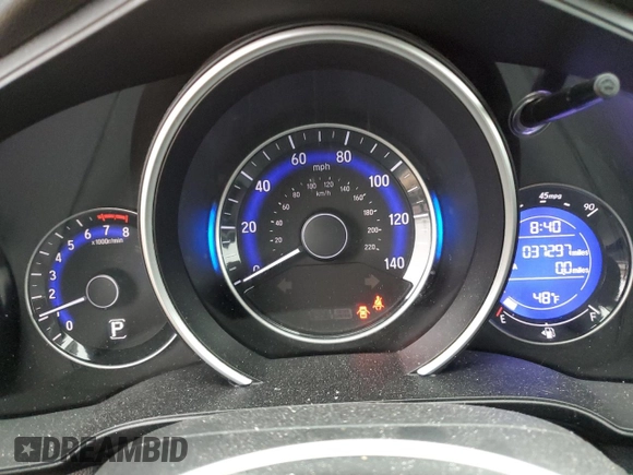 2019 Honda Fit LX with VIN 3HGGK5H40KM726908, listed as a Copart auction lot 52800005 with 37,297 mi miles and Salvage Title. Bid and sale history available at carsss.com. Image 9.