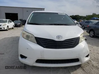 2013 Toyota Sienna L with VIN 5TDZK3DC7DS386989, listed as a Copart auction lot 55105475 with 217,908 mi miles and Salvage title. Bid and sale history available at DreamBid. Image 5.