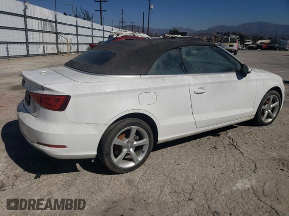 2016 Audi A3 1.8T Premium with VIN WAU67LFF7G1023537, listed as a Copart auction lot 77548984 with 39,169 mi miles and Salvage Title. Bid and sale history available at carsss.com. Image 3.