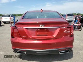 2025 Cadillac CT5 Premium Luxury with VIN 1G6DS5RKXS0109892, listed as a Copart auction lot 61814765 with 1,403 mi miles and Salvage title. Bid and sale history available at DreamBid. Image 6.
