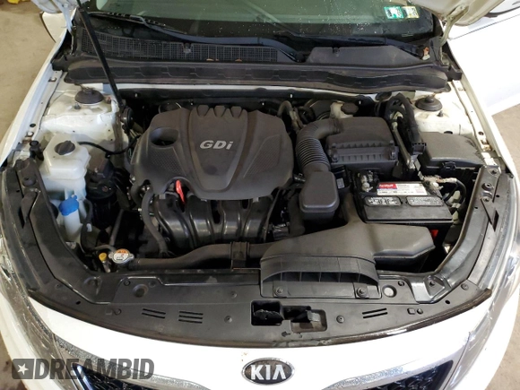 2013 Kia Optima LX with VIN KNAGM4A78D5385108, listed as a Copart auction lot 81477784 with 78,433 mi miles and Salvage Title. Bid and sale history available at carsss.com. Image 11.