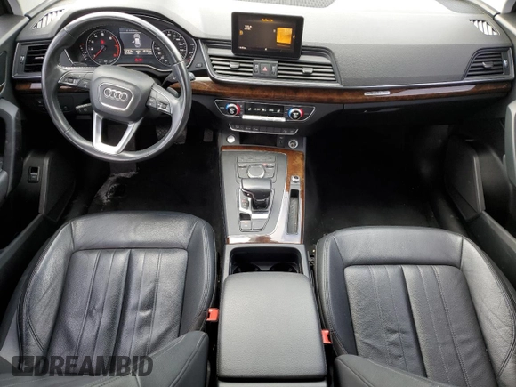 2018 Audi Q5 Premium with VIN WA1ANAFY3J2109111, listed as a Copart auction lot 42911775 with 127,916 mi miles and Clean Title. Bid and sale history available at carsss.com. Image 8.