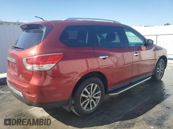 2013 Nissan Pathfinder SV with VIN 5N1AR2MN6DC684421, listed as a Copart auction lot 49701845 with 74,593 mi miles and Clean Title. Bid and sale history available at carsss.com. Image 3.