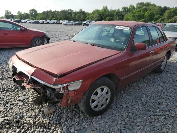 1997 Mercury Grand Marquis GS z VIN 2MELM74W1VX611803, wystawiony jako Copart lot #54315505 z przebiegiem 156 152 mil mil oraz Szkoda całkowita • Salvage title. Historia ofert i sprzedaży dostępna na DreamBid. Obrazek 1.