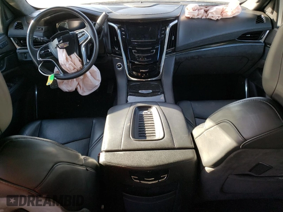 2018 Cadillac Escalade ESV Platinum z VIN 1GYS4KKJXJR136884, wystawiony jako Copart lot #41769395 z przebiegiem Nie podano mil oraz Szkody całkowita. Historia ofert i sprzedaży dostępna na DreamBid. Obrazek 8.