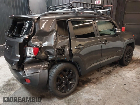 2016 Jeep Renegade Latitude with VIN ZACCJBBT7GPD01219, listed as a IAAI auction lot 41806111 with 100,807 mi miles. Bid and sale history available at carsss.com. Image 4.