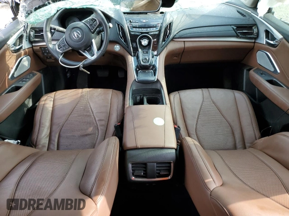 2020 Acura RDX Technology with VIN 5J8TC1H50LL004046, listed as a Copart auction lot 54356915 with 50,218 mi miles and Salvage title. Bid and sale history available at DreamBid. Image 8.