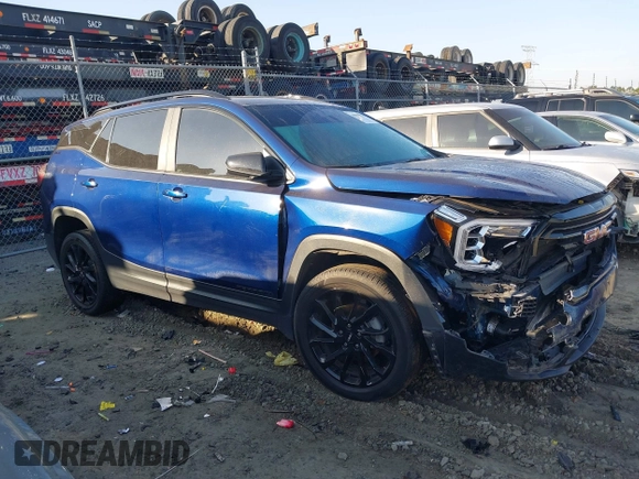 2023 GMC Terrain SLE with VIN 3GKALMEG3PL160030, listed as a IAAI auction lot 41531973 with 44,892 mi miles and . Bid and sale history available at DreamBid. Image 1.