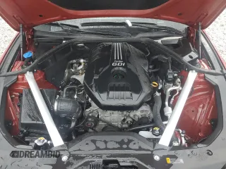 2023 Genesis G70 2.0T with VIN KMTG34TA6PU132041, listed as a Copart auction lot 82761074 with 33,317 mi miles and Salvage Title. Bid and sale history available at DreamBid. Image 11.