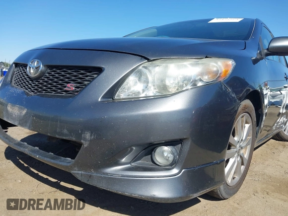 2009 Toyota Corolla with VIN 1NXBU40E99Z072929, listed as a IAAI auction lot 42475263 with 270,754 mi miles and . Bid and sale history available at DreamBid. Image 13.