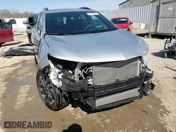 2022 Chevrolet Equinox RS with VIN 3GNAXMEV8NS171484, listed as a Copart auction lot 47122295 with 46,888 mi miles and Salvage Title. Bid and sale history available at DreamBid. Image 15.