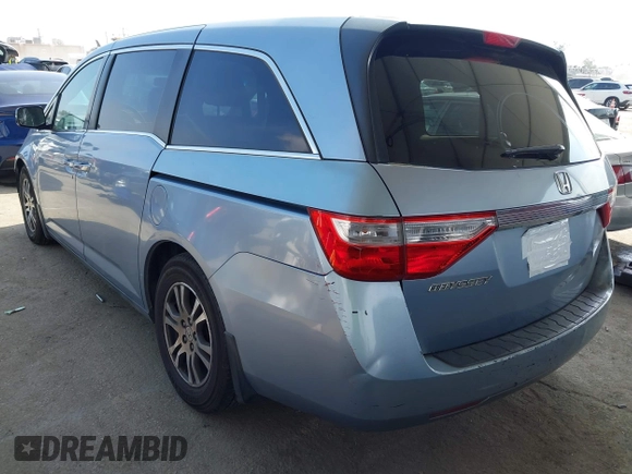 2012 Honda Odyssey EX-L с VIN 5FNRL5H68CB099810, выставлен на аукционе IAAI как лот 42127195 с пробегом 373 830 миль миль и . История ставок и продаж доступна на DreamBid. Изображение 3.
