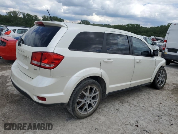 2017 Dodge Journey GT with VIN 3C4PDCEG3HT566162, listed as a Copart auction lot 58539455 with 80,369 mi miles and Salvage title. Bid and sale history available at DreamBid. Image 3.