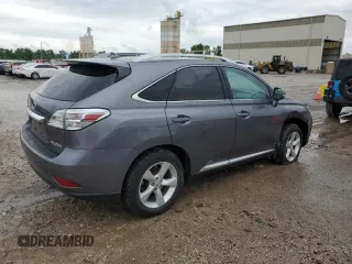 2012 Lexus RX 350 with VIN 2T2BK1BA7CC134072, listed as a Copart auction lot 58743945 with 157,958 mi miles and Salvage title. Bid and sale history available at DreamBid. Image 3.
