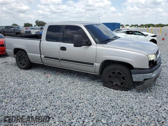2004 Chevrolet Silverado 1500 LS with VIN 2GCEC19VX41154291, listed as a Copart auction lot 55132725 with 209,356 mi miles and Salvage Title. Bid and sale history available at DreamBid. Image 4.