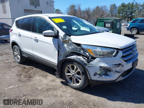 2017 Ford Escape SE with VIN 1FMCU9GD2HUE42101, listed as a IAAI auction lot 41898294 with 101,014 mi miles. Bid and sale history available at carsss.com. Image 1.