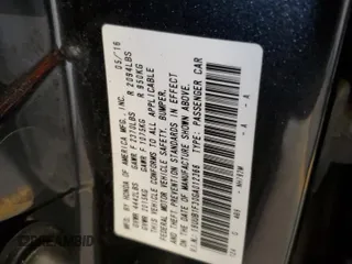 2016 Acura TLX with VIN 19UUB1F30GA012366, listed as a Copart auction lot 45647285 with 158,104 mi miles and Salvage Title. Bid and sale history available at carsss.com. Image 13.