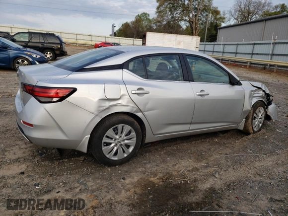 2023 Nissan Sentra S with VIN 3N1AB8BV0PY298963, listed as a Copart auction lot 52571885 with 25,309 mi miles and Salvage Title. Bid and sale history available at DreamBid. Image 3.