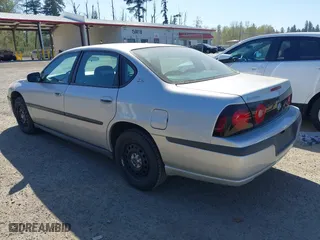 2004 Chevrolet Impala with VIN 2G1WF55K849406371, listed as a IAAI auction lot 42077952 with 81,364 mi miles. Bid and sale history available at carsss.com. Image 3.