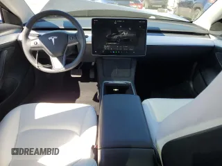 2023 Tesla Model 3 with VIN 5YJ3E1EA7PF696177, listed as a Copart auction lot 47939205 with 32,578 mi miles and Salvage Title. Bid and sale history available at carsss.com. Image 8.