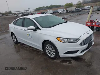 2017 Ford Fusion S with VIN 3FA6P0G72HR337120, listed as a IAAI auction lot 42173384 with 133,320 mi miles and . Bid and sale history available at DreamBid. Image 1.