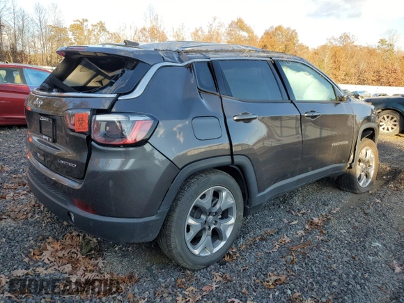 2021 Jeep Compass Limited with VIN 3C4NJCCB8MT531411, listed as a Copart auction lot 79901444 with Not Provided miles and Salvage Title. Bid and sale history available at carsss.com. Image 3.