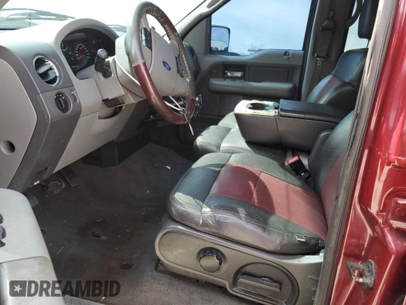 2006 Ford F-150 XLT with VIN 1FTRW14WX6KC17353, listed as a Copart auction lot 49686125 with 141,117 mi miles and Salvage Title. Bid and sale history available at carsss.com. Image 7.