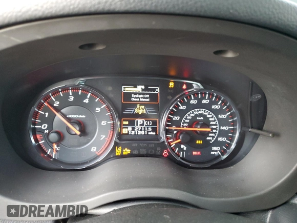 2019 Subaru WRX Limited with VIN JF1VA1P68K8807816, listed as a Copart auction lot 63105434 with 121,291 mi miles and Salvage Title. Bid and sale history available at DreamBid. Image 9.
