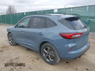 2024 Ford Escape ST-Line with VIN 1FMCU0MN2RUA60323, listed as a IAAI auction lot 41991359 with 24,695 mi miles and . Bid and sale history available at DreamBid. Image 3.