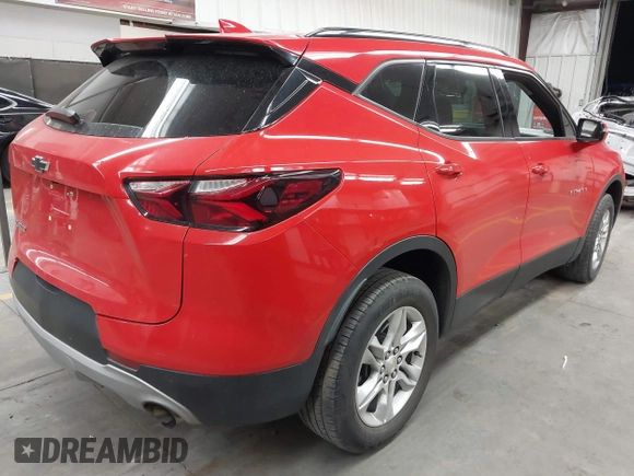 2022 Chevrolet Blazer LT with VIN 3GNKBCR49NS125144, listed as a IAAI auction lot 42453422 with 89,888 mi miles and . Bid and sale history available at DreamBid. Image 4.