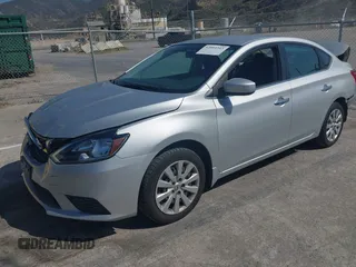 2019 Nissan Sentra S with VIN 3N1AB7AP5KY428872, listed as a IAAI auction lot 42004343 with 51,340 mi miles. Bid and sale history available at carsss.com. Image 17.