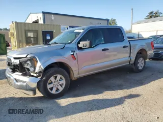 2023 Ford F-150 XL with VIN 1FTEW1C84PKD44022, listed as a Copart auction lot 48854095 with 56,526 mi miles and Clean Title. Bid and sale history available at carsss.com. Image 1.