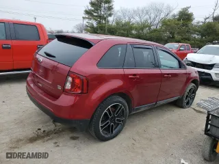 2014 Ford Edge SEL with VIN 2FMDK4JC4EBA23827, listed as a Copart auction lot 44039355 with 171,436 mi miles and Salvage Title. Bid and sale history available at carsss.com. Image 3.