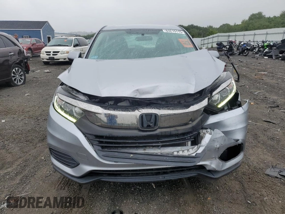 2021 Honda HR-V LX with VIN 3CZRU6H32MM701102, listed as a Copart auction lot 63215115 with 82,333 mi miles and Salvage title. Bid and sale history available at DreamBid. Image 5.