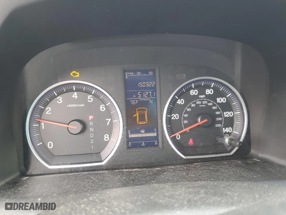 2011 Honda CR-V EX with VIN JHLRE4H53BC009778, listed as a Copart auction lot 52355265 with 150,322 mi miles and Salvage Title. Bid and sale history available at carsss.com. Image 9.