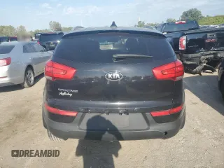 2015 Kia Sportage LX with VIN KNDPB3AC7F7780369, listed as a Copart auction lot 74604174 with 166,561 mi miles and Salvage Title. Bid and sale history available at carsss.com. Image 6.