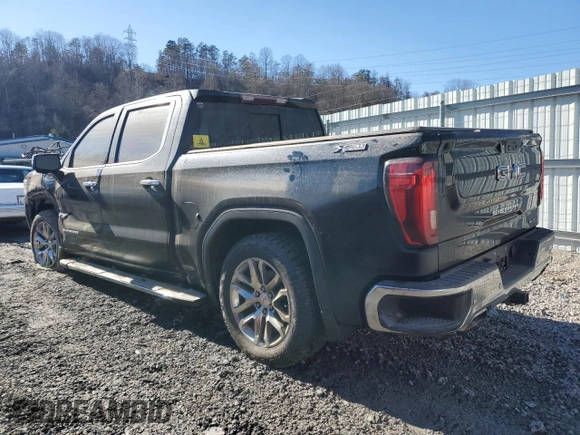 2022 GMC Sierra 1500 SLT with VIN 3GTU9DED8NG180664, listed as a Copart auction lot 47033665 with Not Provided miles and Salvage Title. Bid and sale history available at DreamBid. Image 2.