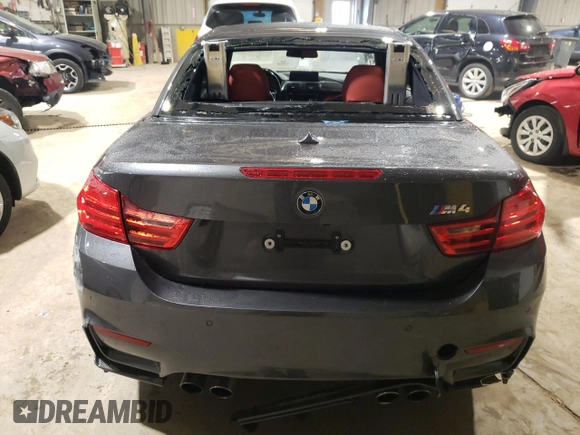 2016 BMW M4 with VIN WBS3U9C53GP970254, listed as a Copart auction lot 79823303 with 31,059 mi miles. Bid and sale history available at carsss.com. Image 6.