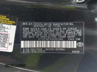 2005 Toyota Solara SE z VIN 4T1CE38P45U503494, wystawiony jako IAAI lot #42542850 z przebiegiem 197 503 mil mil oraz . Historia ofert i sprzedaży dostępna na DreamBid. Obrazek 9.